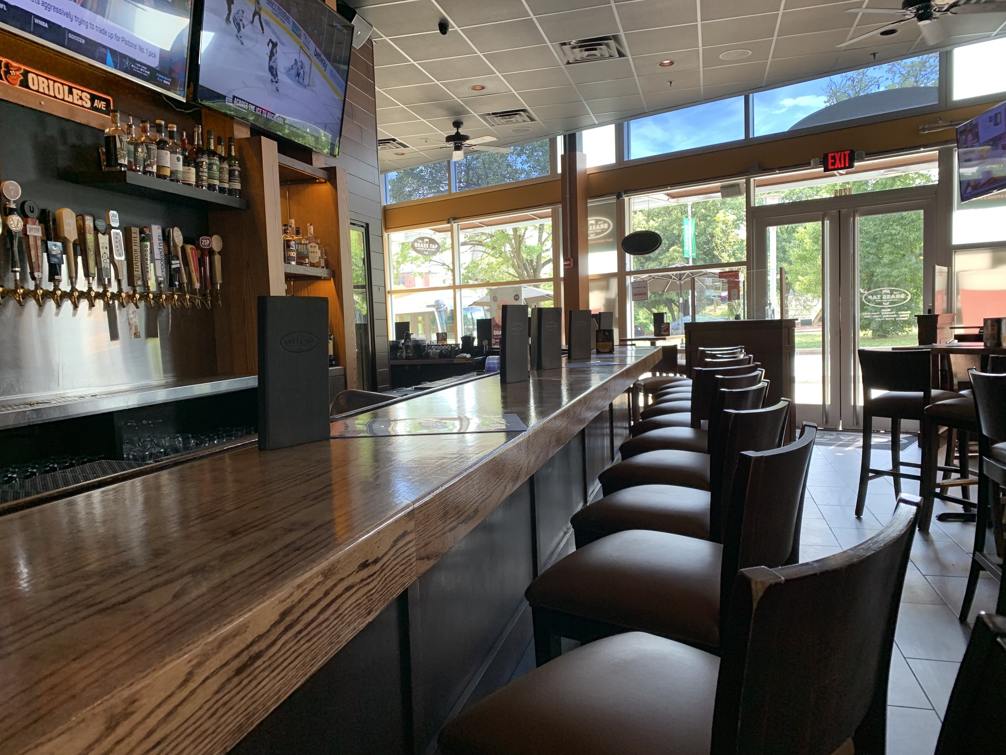 Interior of Brass Tap Baltimore