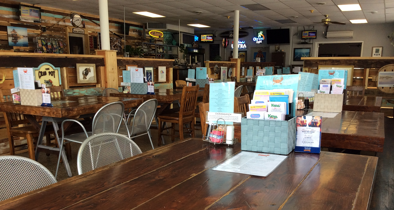 Interior of Crabtowne USA