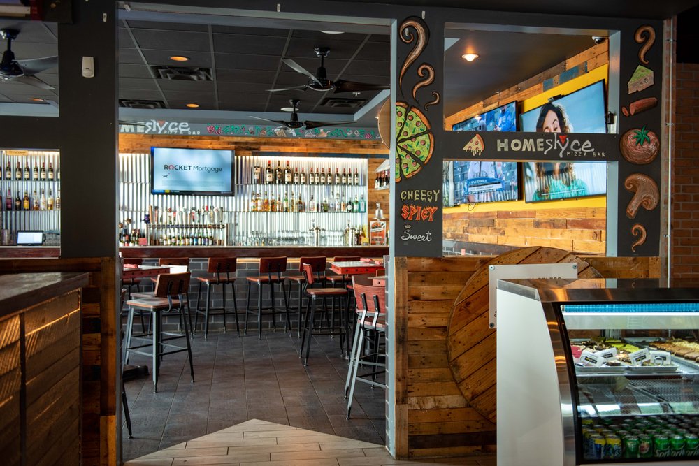 Interior of HomeSlyce - Columbia