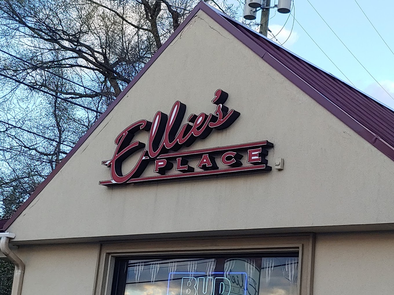a sign on a building