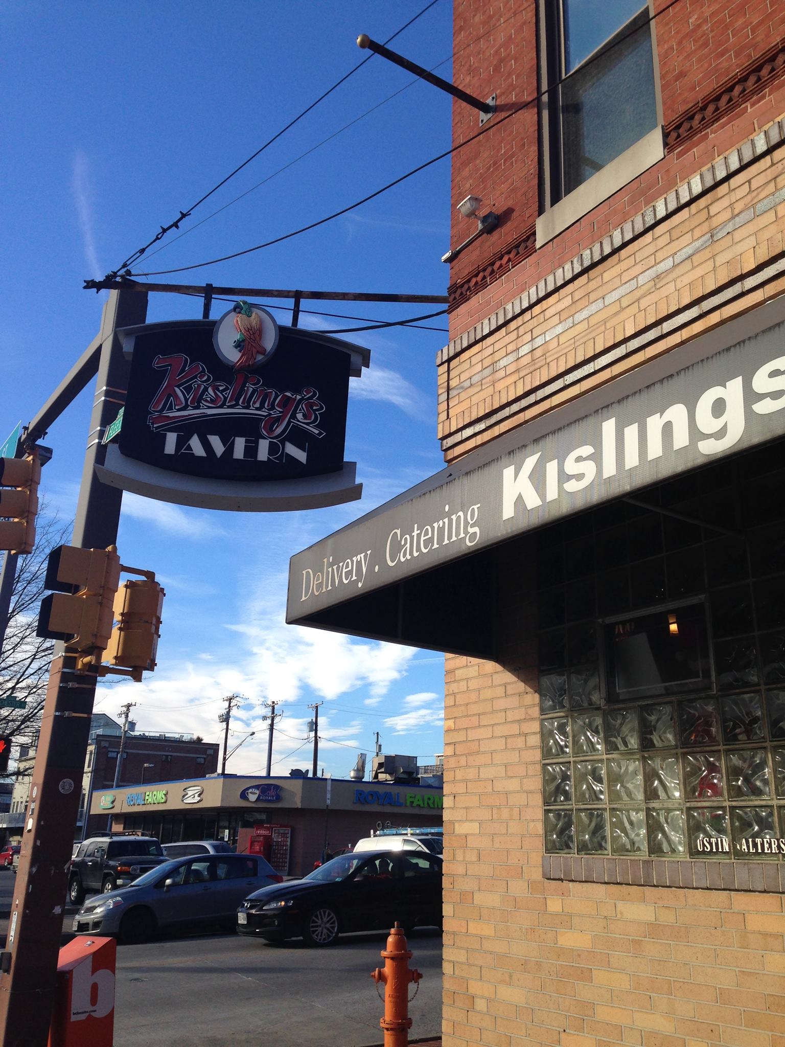 Exterior of Kisling's Tavern