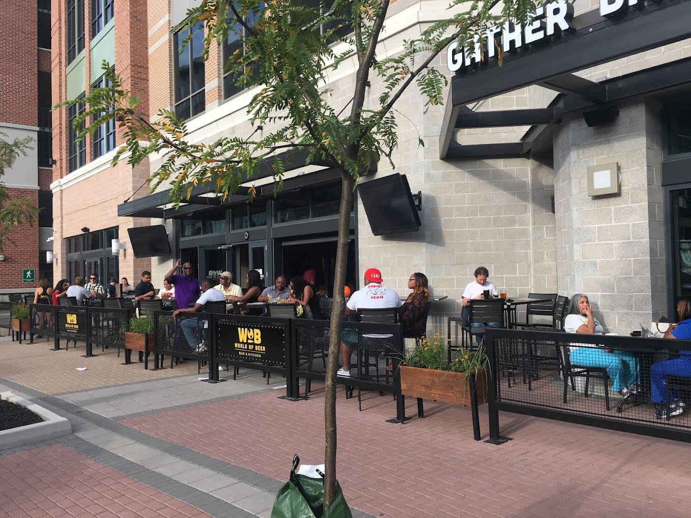 Exterior of World of Beer Owings Mills