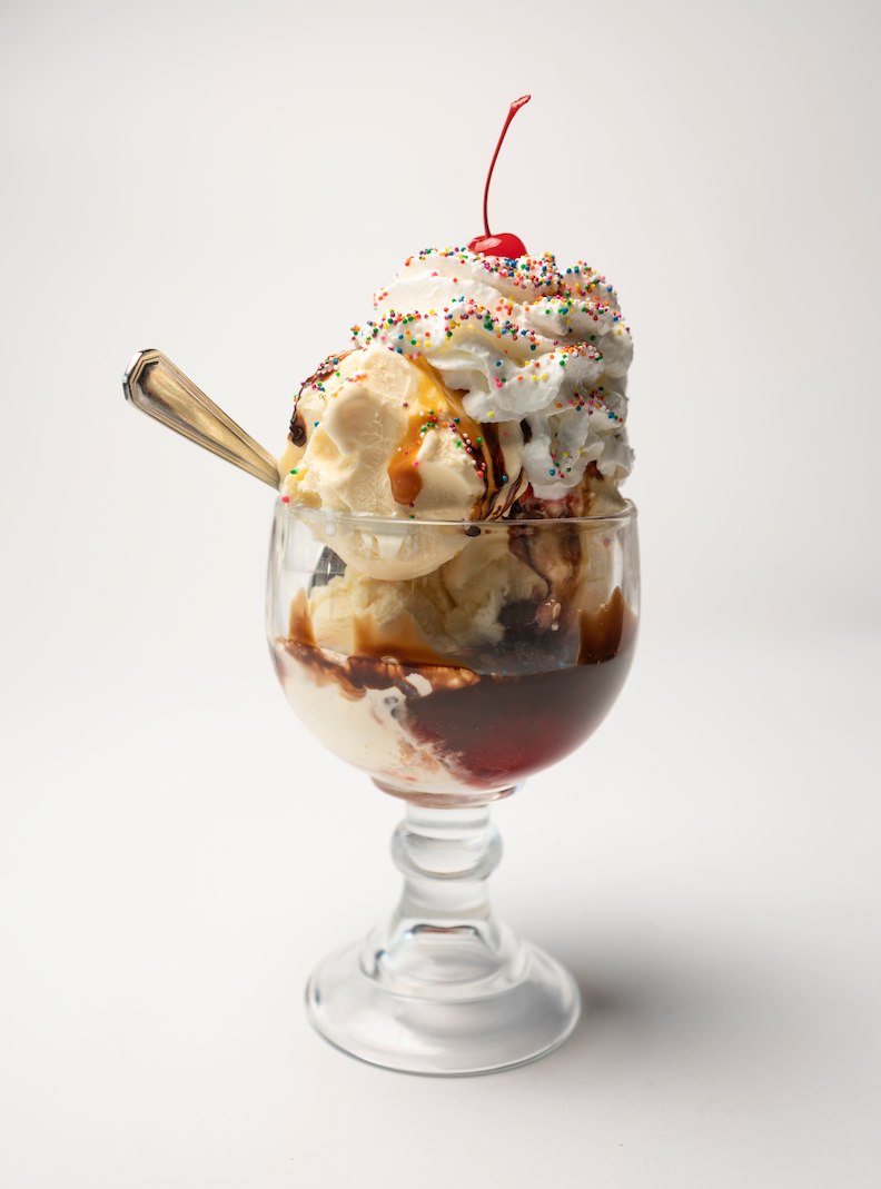 a JB's sundae