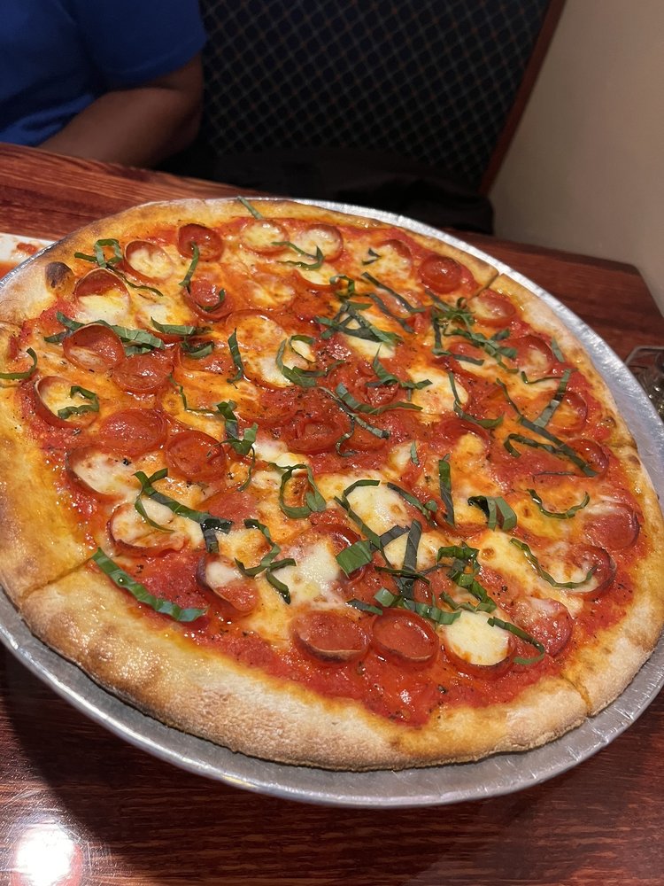 a neopolitan pizza