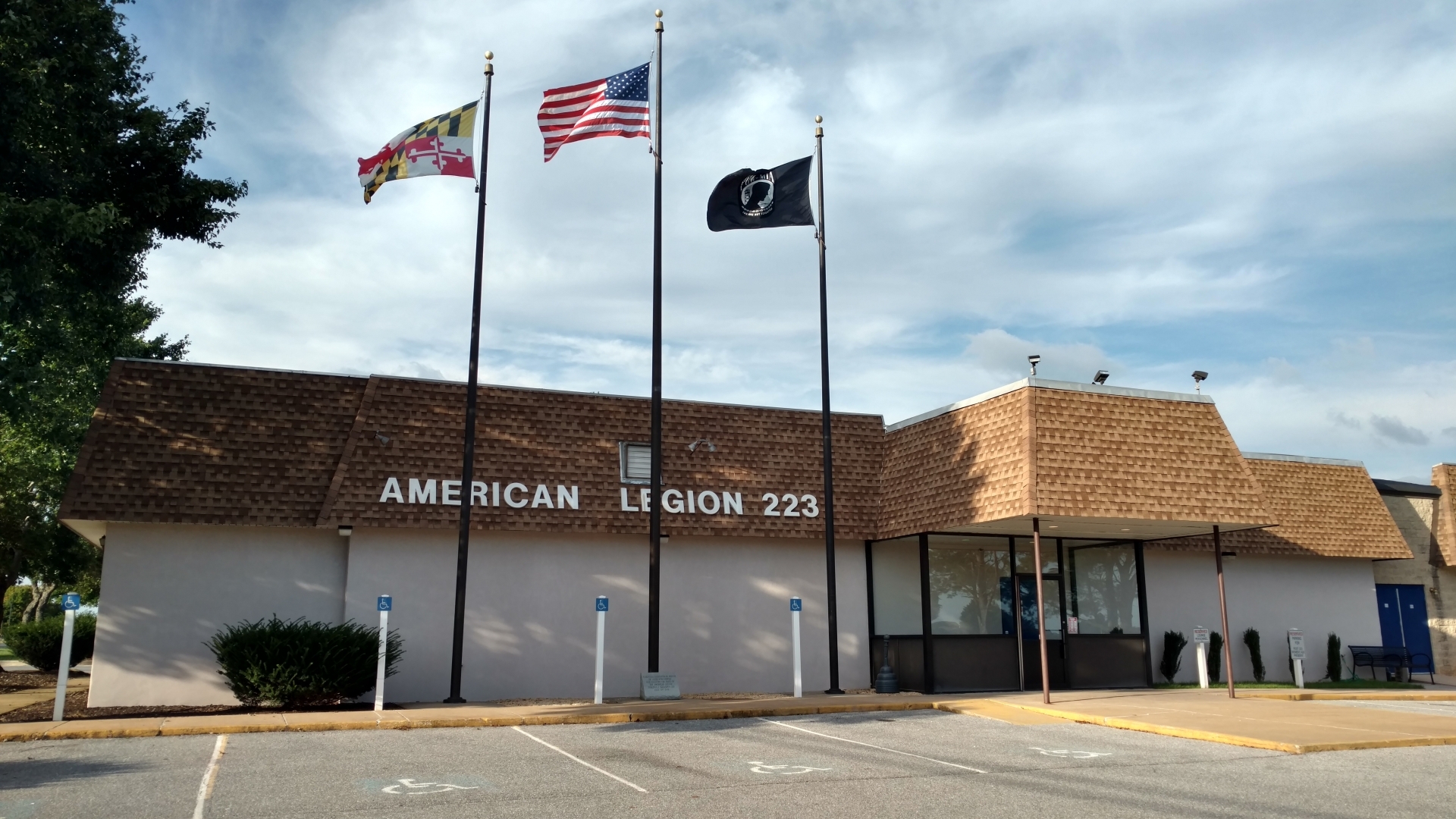 exterior of American Legion Sykesville
