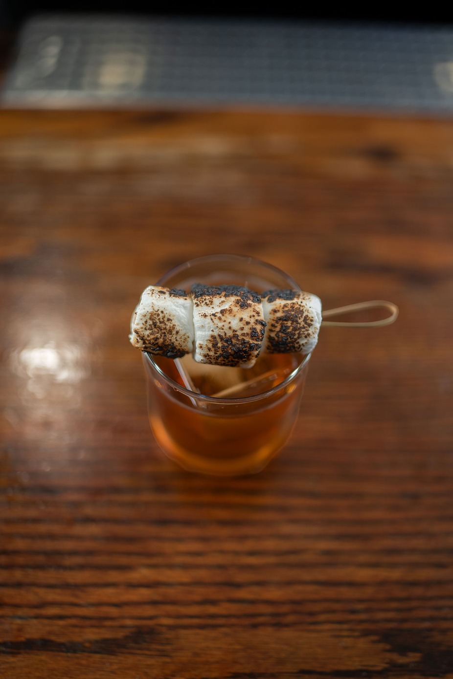 a campfire old fashioned