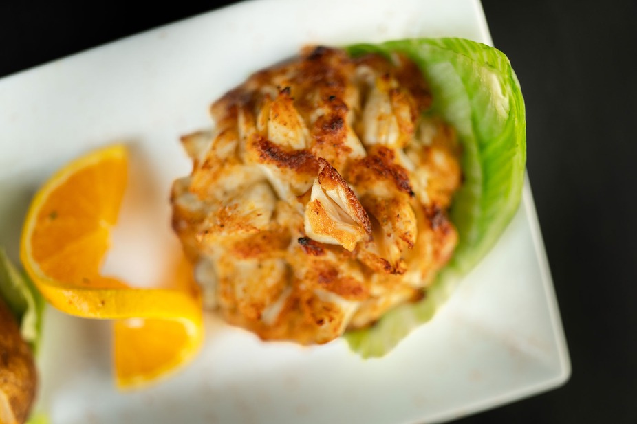 a crab cake