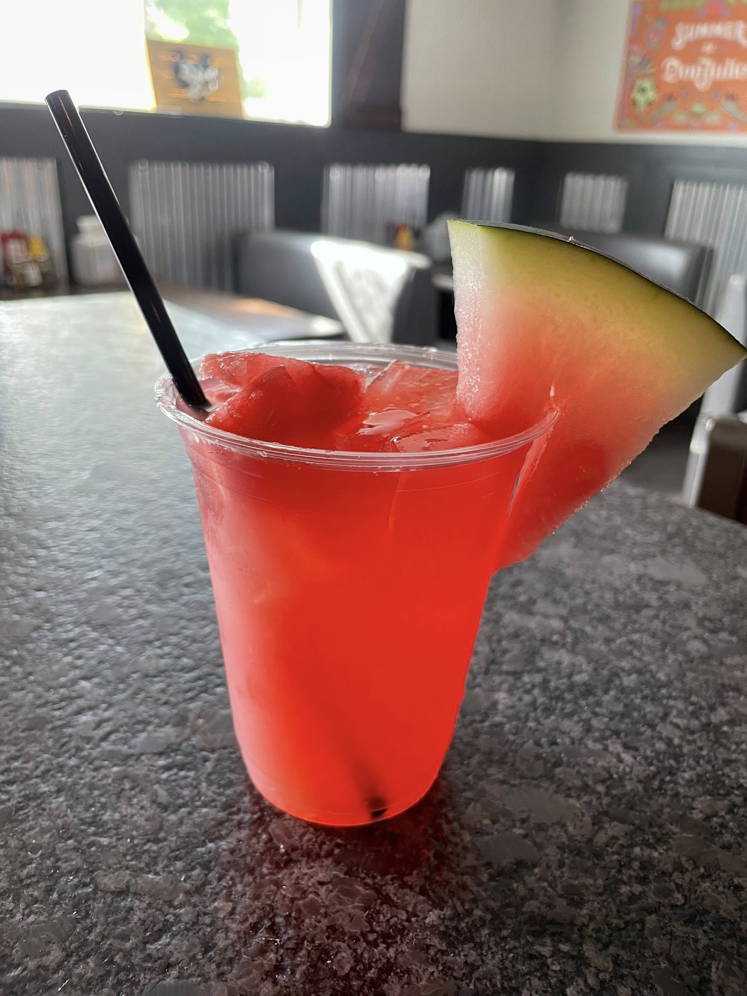 a watermelon cocktail