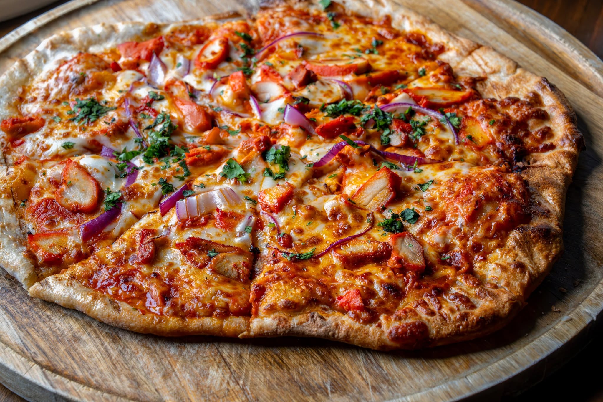 Tandoori Chicken Pizza
